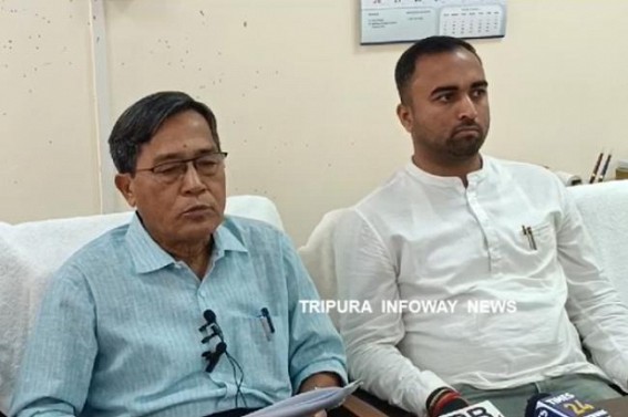 ‘BJP and Tipra Motha party have one common characteristic, which is Corruption’ : Jiten Chowdhury slammed BJP-Tipra Motha on BJP Govt’s anniversary ‘BJP and Tipra Motha party have one common characteristic, which is Corruption’ : Jiten Chowdhury slammed BJP-Tipra Motha on BJP Govt’s anniversary
